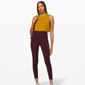 Lululemon All Yours Boyfriend Crop Tank